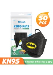 mascarillas fpp2 niños 4 ply black fish mask for kids kids black fish mask infantil ffp3 masque enfant KN95 mascarillas niño