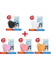 Elo FPP2 Masks For Kids 6-12 Years Korean Fish Mascarilla Infantil FPP2 Resale 4 Layers FFP2 KN95 Mask For Kids