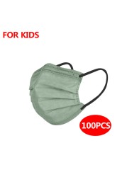 Baby Masks Child Disposable Face Mask 4 Ply Children Mascarilla Filter Mouth Masks Respiratory Respirator Protective Mask