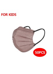 Baby Masks Child Disposable Face Mask 4 Ply Children Mascarilla Filter Mouth Masks Respiratory Respirator Protective Mask