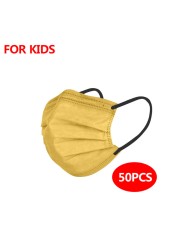 Baby Masks Child Disposable Face Mask 4 Ply Children Mascarilla Filter Mouth Masks Respiratory Respirator Protective Mask