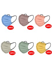 Baby Masks Child Disposable Face Mask 4 Ply Children Mascarilla Filter Mouth Masks Respiratory Respirator Protective Mask