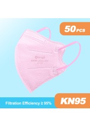 KN95 Kids Mask Mascarillas FFP2 Niños FFP 2 4 Ply Mask Reusable Kids Face Mask ffp2fan Niños Mascarilla FPP2 homology ada infantil