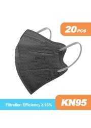 KN95 Kids Mask Mascarillas FFP2 Niños FFP 2 4 Ply Mask Reusable Kids Face Mask ffp2fan Niños Mascarilla FPP2 homology ada infantil