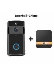 Wsdcam - Smart Video Doorbell, Wireless Intercom, Intercom, WiFi, Apartment Doorbells, Video Surveillance, Support Mobile Phone Connectivity, Home Security Cameras