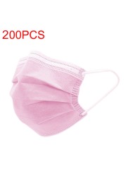 3-layer protective face mask with anti-dust filter for adults disposable