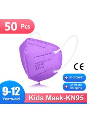 9-12 años ffp2mascarilla KN95 kids mask reusable protective children mask CE fpp2 masque enfant mascarilla fpp2 homology ada niños