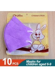 قناع FFP2 للأطفال بعمر 6-9 أعوام ffp2 mascarillas niños KN95 masque enfant قناع وجه للأطفال mascarilla fpp2 homology ada ffp2fan fp3