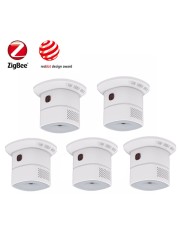 zigbee 3.0 carbon monoxide detector co gas alarm sensor control compatible with smart conby stick zigbee gateway/hub