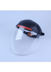 Transparent PVC Face Protector 33x20.3cm Face Protectors Head Protectors Eye Mask Dustproof