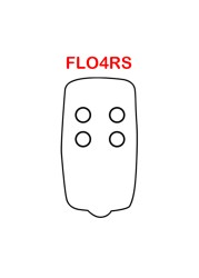 For Flor-s FLO4R-s Flo2R-s Remote Control Era Inti One ON2E Garage Command FLO1RE FLO2RE FLO4RE Gateway Control Key Fob 433.92mhz