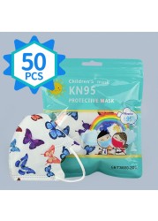 Mascarillas Kids Thicker 5 Layer KN95 Masks Children Mask Anti-Fog Protective Mouth Breathing Mask Spain 10Day Fast Individual