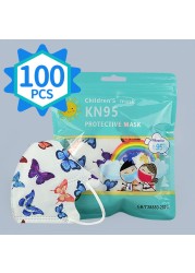 Mascarillas Kids Thicker 5 Layer KN95 Masks Children Mask Anti-Fog Protective Mouth Breathing Mask Spain 10Day Fast Individual