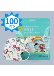 Mascarillas Kids Thicker 5 Layer KN95 Masks Children Mask Anti-Fog Protective Mouth Breathing Mask Spain 10Day Fast Individual