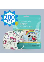 Mascarillas Kids Thicker 5 Layer KN95 Masks Children Mask Anti-Fog Protective Mouth Breathing Mask Spain 10Day Fast Individual