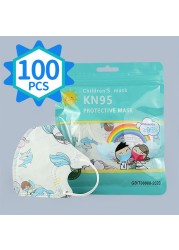 Mascarillas Kids Thicker 5 Layer KN95 Masks Children Mask Anti-Fog Protective Mouth Breathing Mask Spain 10Day Fast Individual