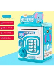 Net red Vibrato piggy bank children fingerprint password can be stored and pull anti-fall locks