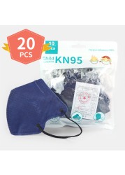 2022 New Kids FFP2 KN95 Mask for 3-10 Years Old Kids Thicker Cute 5 Layer Mask Reusable Breathing Mouth Mask Anti-Fog