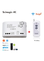 Smart Garage Door Opener Wireless Auto Open WiFi Relay SmartLife Controller Tuya APP Remote Control Alexa Google Home