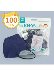 FFP2 KN95 Mask 3-10 Years Old Kids Dust Protective Masks Kids Reusable Face Masks ffp2maker FPP2 Filter Mask