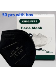 أقنعة fpp2 قناع وجه ملون ffp2 جهاز التنفس kn95 mascarillas faciales ffp2fan ، ماسكارا pff2 ffp 2 mascarilla fpp2 homology ada