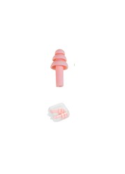 1 Pair Spiral Waterproof Silicone Ear Plugs Anti Noise Snoring Earplugs Comfortable For Sleeping Noise Reduction Accessories