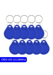 10pcs UID Block 0 Rewritable 125KHz 13.56MHz RFID Tag Key Fob Clone Card Tags Copy Cards Keyfob HID Card