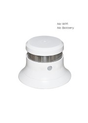 Tuya Smart Smoke Detector Operate Alone Built-in 75dB Siren Sound Standalone Warning Alarm Fire Protection Sensor Zigbee Or WiFi