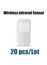 Wireless PIR Infrared Motion Sensor Detector Pet Immunity 433MHz eV1527 Code Smart Home Security Host Alarm Accessories