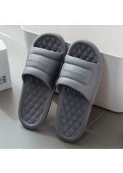 Female Home Slippers Summer Women Thick Platform Slides Women's Sandals Flip Flops Beach Sandal Mule Anti-slip Slippers for Men