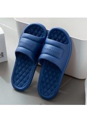 Female Home Slippers Summer Women Thick Platform Slides Women's Sandals Flip Flops Beach Sandal Mule Anti-slip Slippers for Men