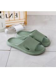 Female Home Slippers Summer Women Thick Platform Slides Women's Sandals Flip Flops Beach Sandal Mule Anti-slip Slippers for Men