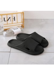 Female Home Slippers Summer Women Thick Platform Slides Women's Sandals Flip Flops Beach Sandal Mule Anti-slip Slippers for Men