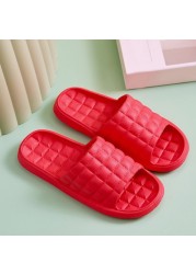 Female Home Slippers Summer Women Thick Platform Slides Women's Sandals Flip Flops Beach Sandal Mule Anti-slip Slippers for Men