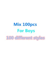 100pcs Cartoon Anime Boys Girls Shoe Accessories PVC Garden Shoes Decorations Fit Croc Jibz Charm Birthday Gift Mix 100 Styles