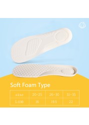 NOIPACE Children Sports Foam Insoles Orthotic Arch Support Shoes Comfortable Cushion Performance Heel Cushion Plantar Fasciitis Sole