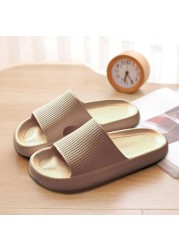 Orthopedic sandal women's flip flops cloud slippers thick non-slip platform sandal women's soft mute EVA indoor slides