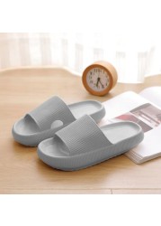 Orthopedic sandal women's flip flops cloud slippers thick non-slip platform sandal women's soft mute EVA indoor slides