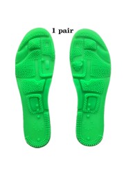 High quality orthopedic insole arch support insole soft rubber sports health care physiotherapy acupuncture point massage insole