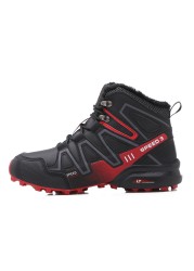 SU-LAN Jiao Series Mountaineering High Top Snow Boots Men Shoes Sneakers Safety Outdoor Zapatillas Hombre Max Size