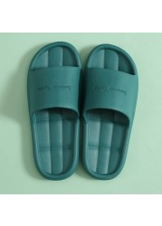 2022 bathroom shower slippers for women summer soft sole high quality beach casual shoes female indoor home pool slippers