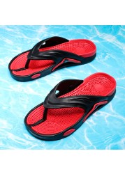 summer men flip flops massage granule men slippers comfortable beach sandals men casual shoes house flip flops bathroom shoes