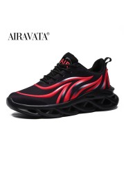 Men's Flame Printed Sneakers High Quality Mesh Weave Comfortable Running Shoes Men Sneakers Breathable Sneakers