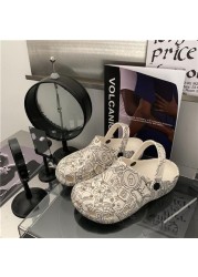 sanitary clogs women sandals 2021 summer nurse medical sabot eva shoes breathable female fashion soft bottom beach slippers