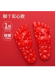 Home cool slippers women's summer indoor anti-skid men's home Leaky Bathroom Bath home massage slippers lovers