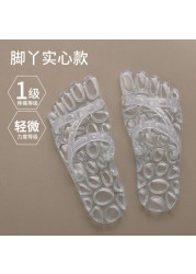 Home cool slippers women's summer indoor anti-skid men's home Leaky Bathroom Bath home massage slippers lovers