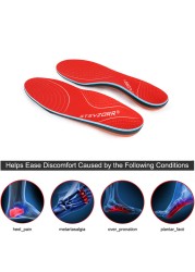 Plantar Fasciiti Orthotic Insoles Flat Feet Plantillas Arch Support Orthotic Insole Sneakers Insert Men Women Sneakers Cushion