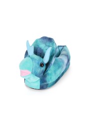 New 2022 Unicorn Slippers Toddlers Cartoon Animal Pajama Slippers Home Boys Girls Casual Cotton Slippers Adults