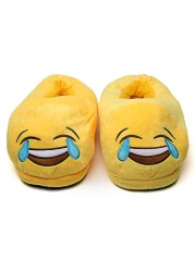 2022 new tube men slippers funny winter couples plush soft shoes indoor cartoon slippers men slides non-slip home tennis shoes