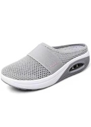 2021 new women's shoes non-slip platform sandals platform sandals women's breathable mesh sole outdoor walking slippers